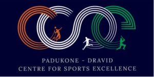 The Padukone - Dravid Centre for Sports Excellence logo
