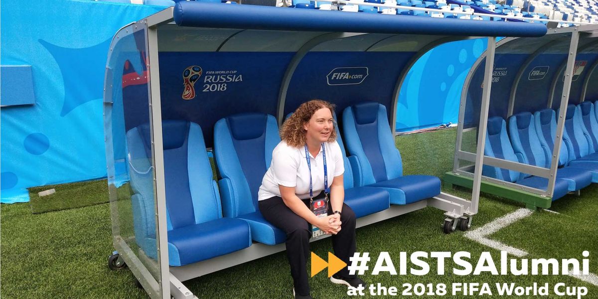 GERALDINE HEINEN – AISTS ALUMNI AT THE 2018 FIFA WORLD CUP