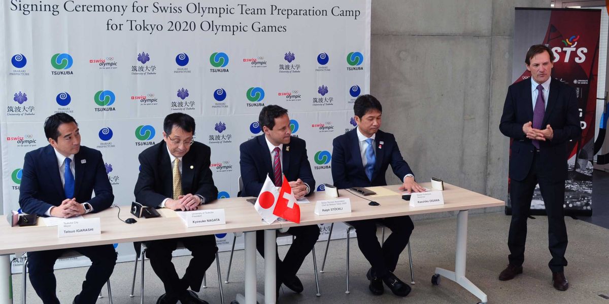 AISTS ALUMNI BRING TOGETHER SWISS OLYMPICS AND TSUKUBA FOR TOKYO 2020