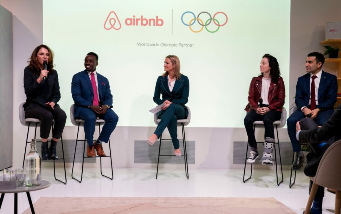 MAS 2020 OLYMPIAN JOINS IOC FOR AIRBNB PARTNERSHIP LAUNCH