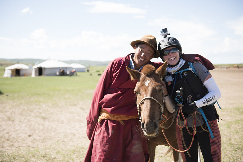STEFANIE’S MIGHTY MONGOLIAN ADVENTURE IN SUPPORT OF THE RIGHT TO PLAY￼