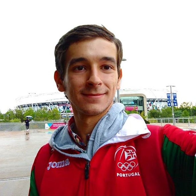 Martim Ramoa at the London 2012 Olympic Park