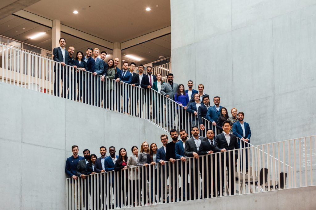 The AISTS Master of Advanced Studies in Sport Administration and Technology Class 2020 group photo
