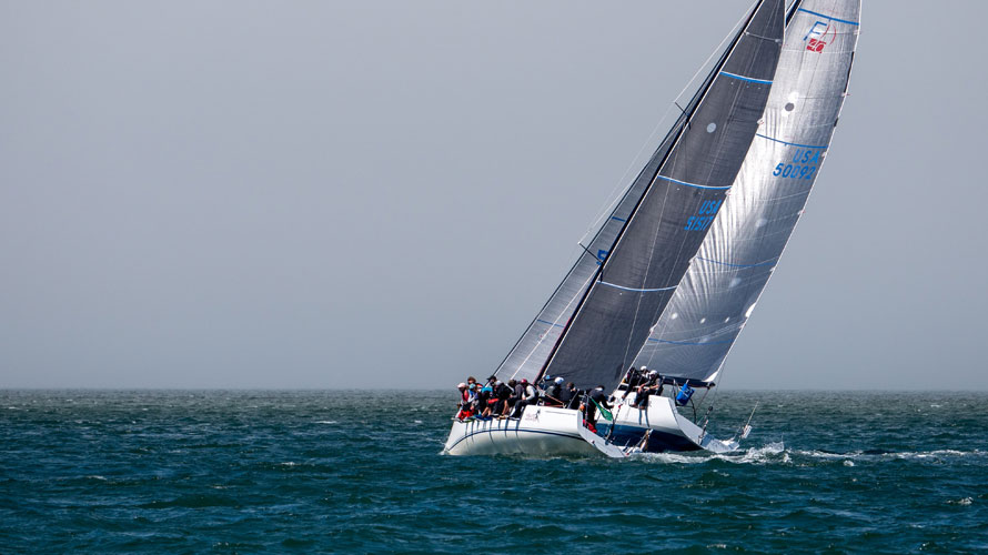 Sailing competition and sustainability approach to sports