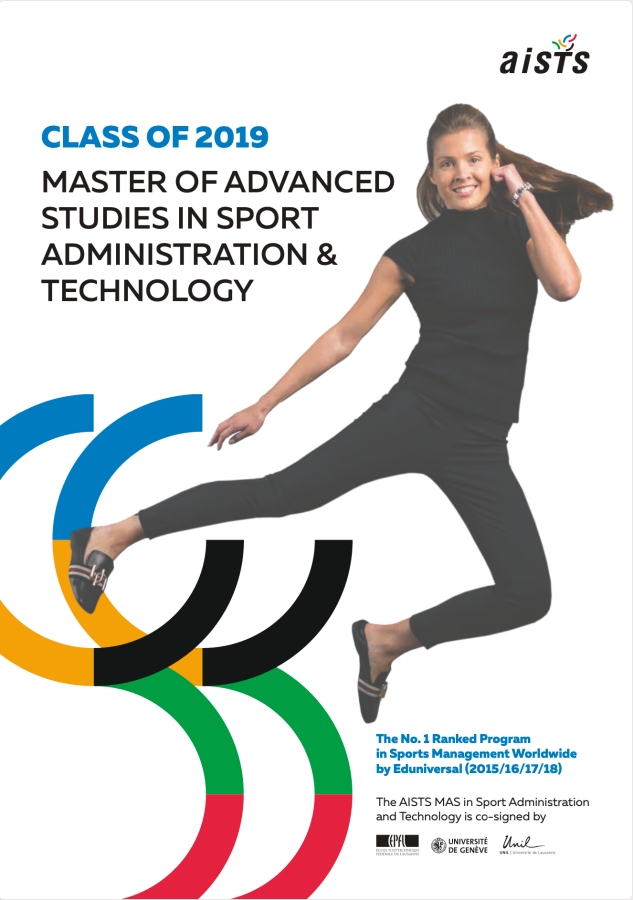 AISTS Master in Sport Administration and Technology Class 2019 - Participants brochure