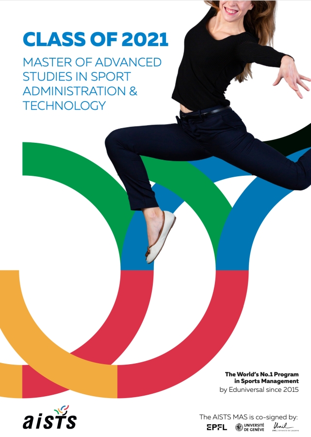 AISTS Master in Sport Administration and Technology Class 2021 - Participants brochure