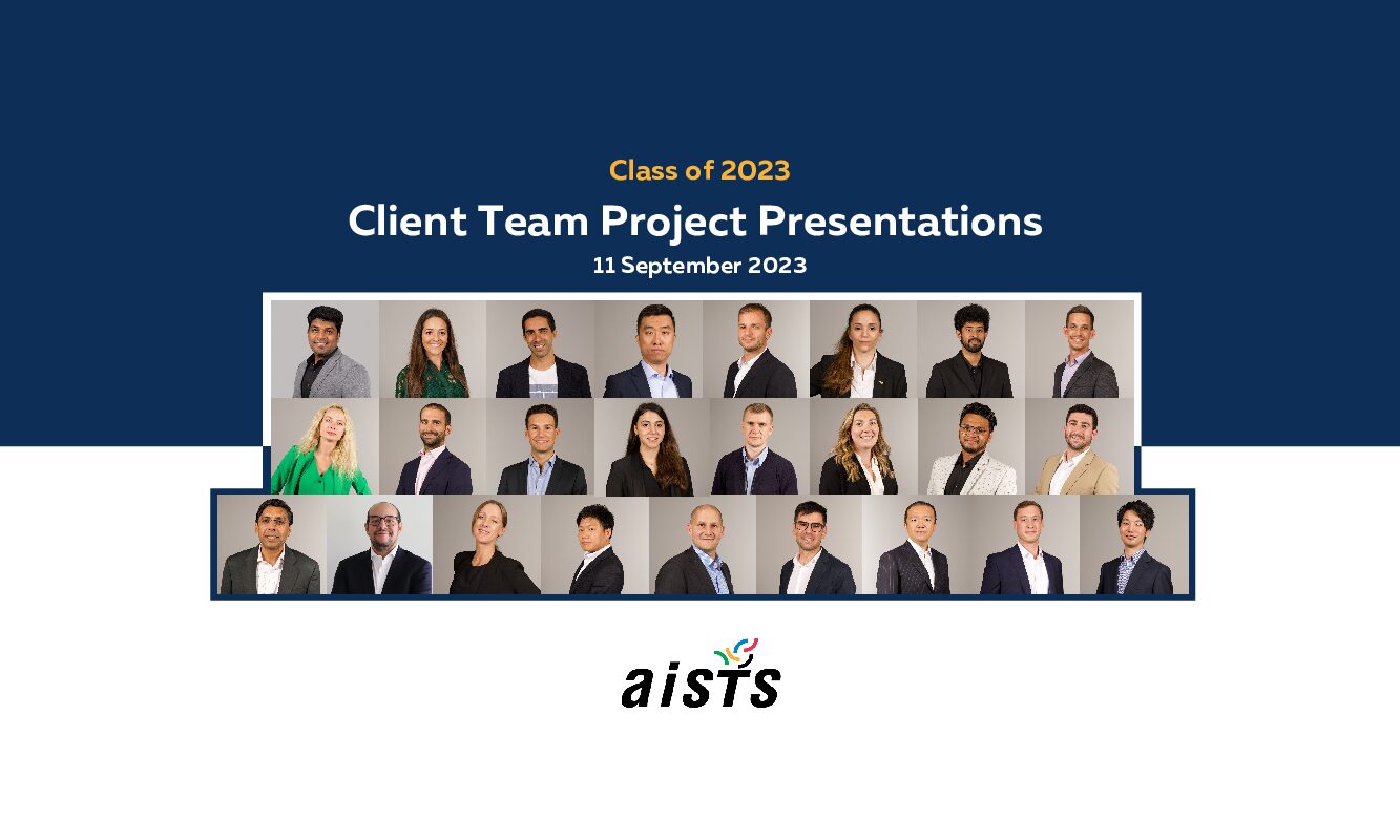 Client Team Project Presentations