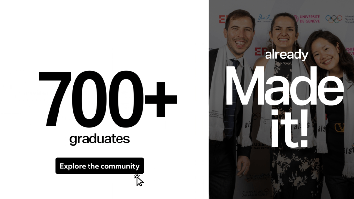 AISTS has a community of over 700 graduates around the world