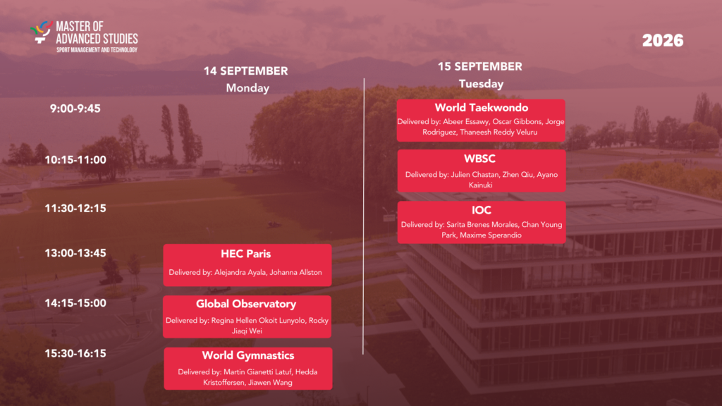Calendar CTP 2026